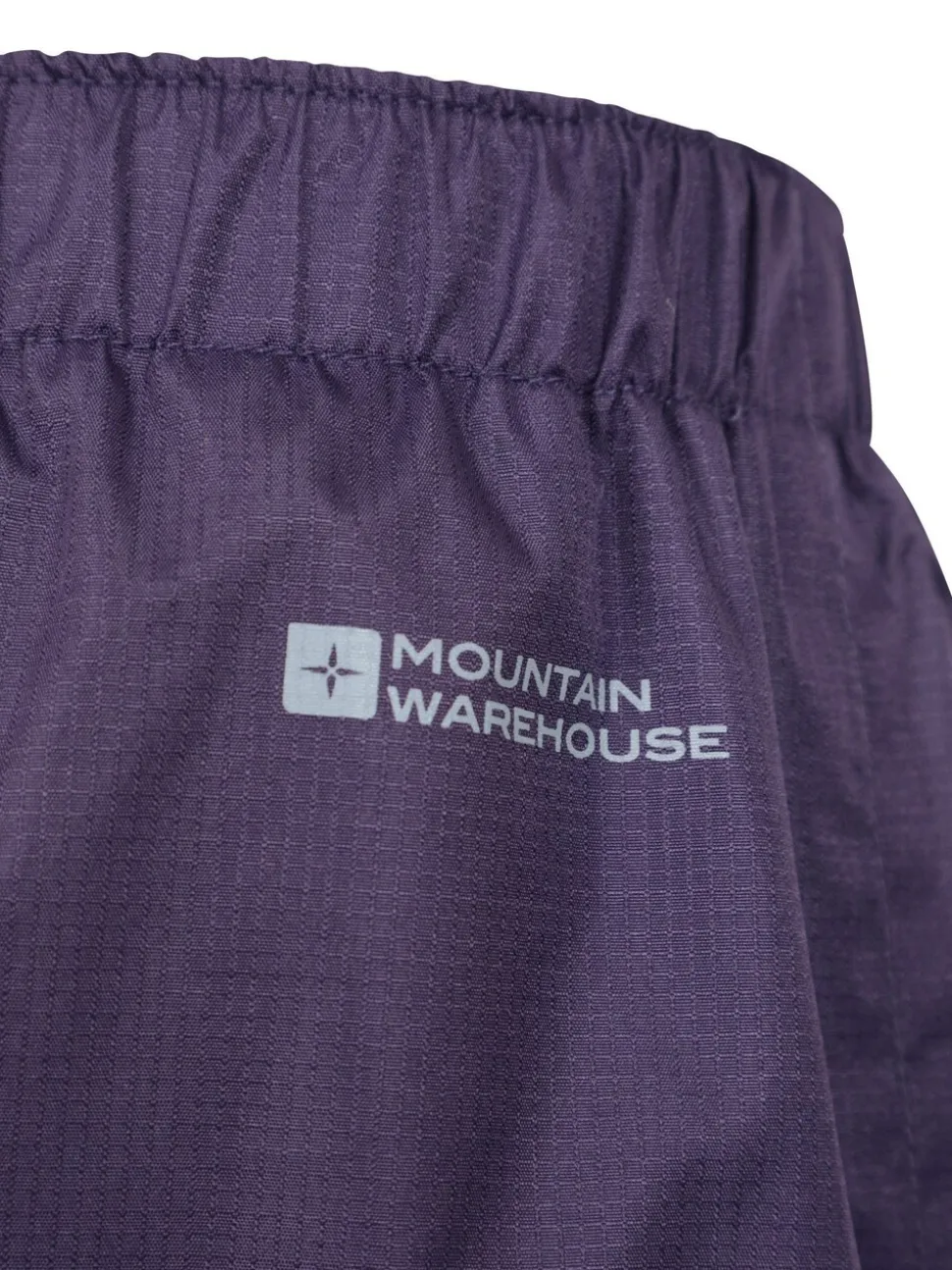 Mountain Warehouse Purple Kids Spray Waterproof Trousers