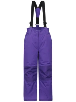 Mountain Warehouse Purple Kids Honey Snow Pants