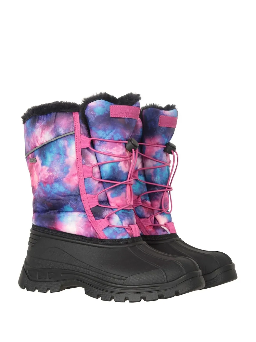 Mountain Warehouse Purple/Pink Whistler Sherpa Lined Snow Boots