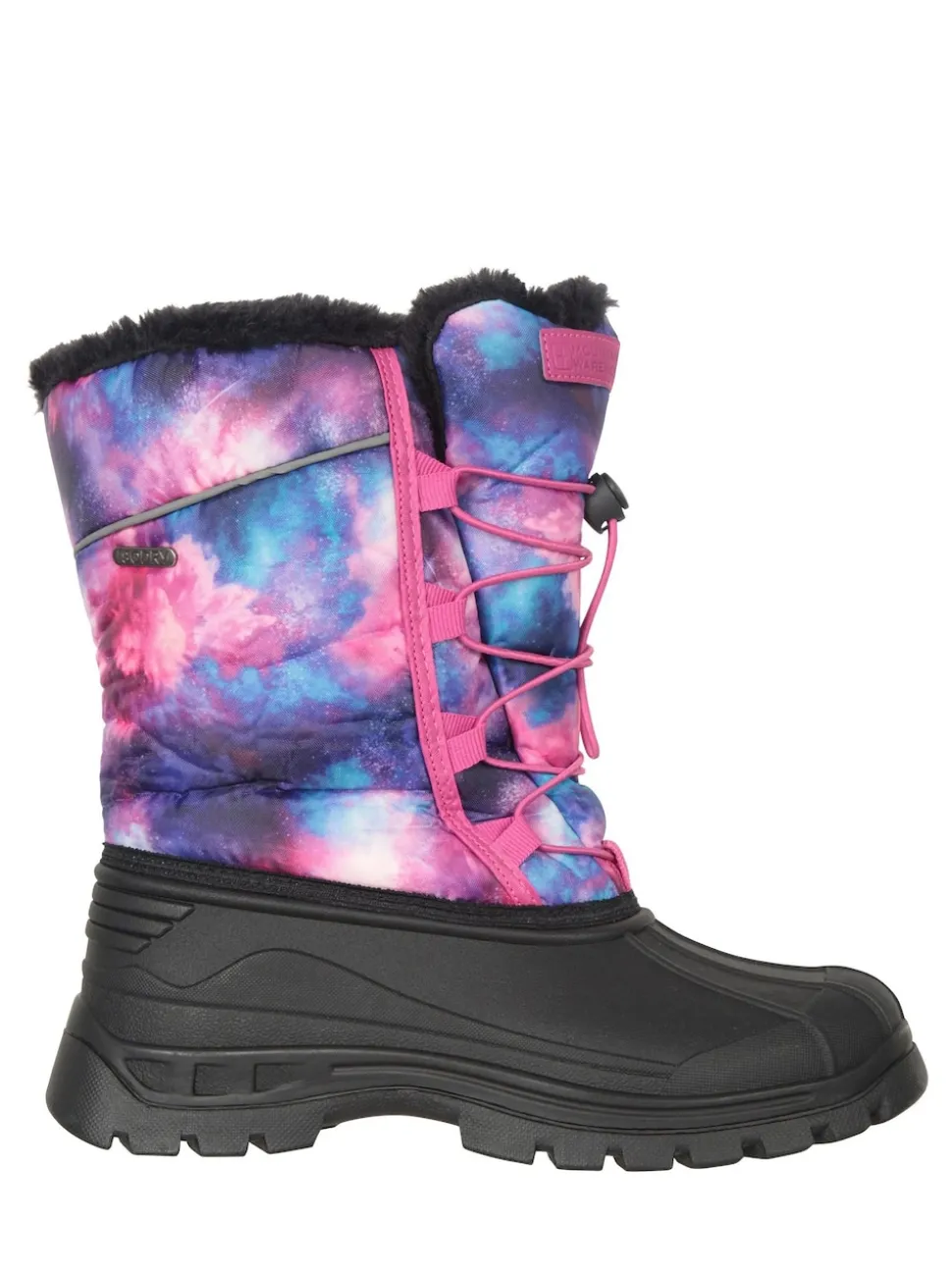Mountain Warehouse Purple/Pink Whistler Sherpa Lined Snow Boots