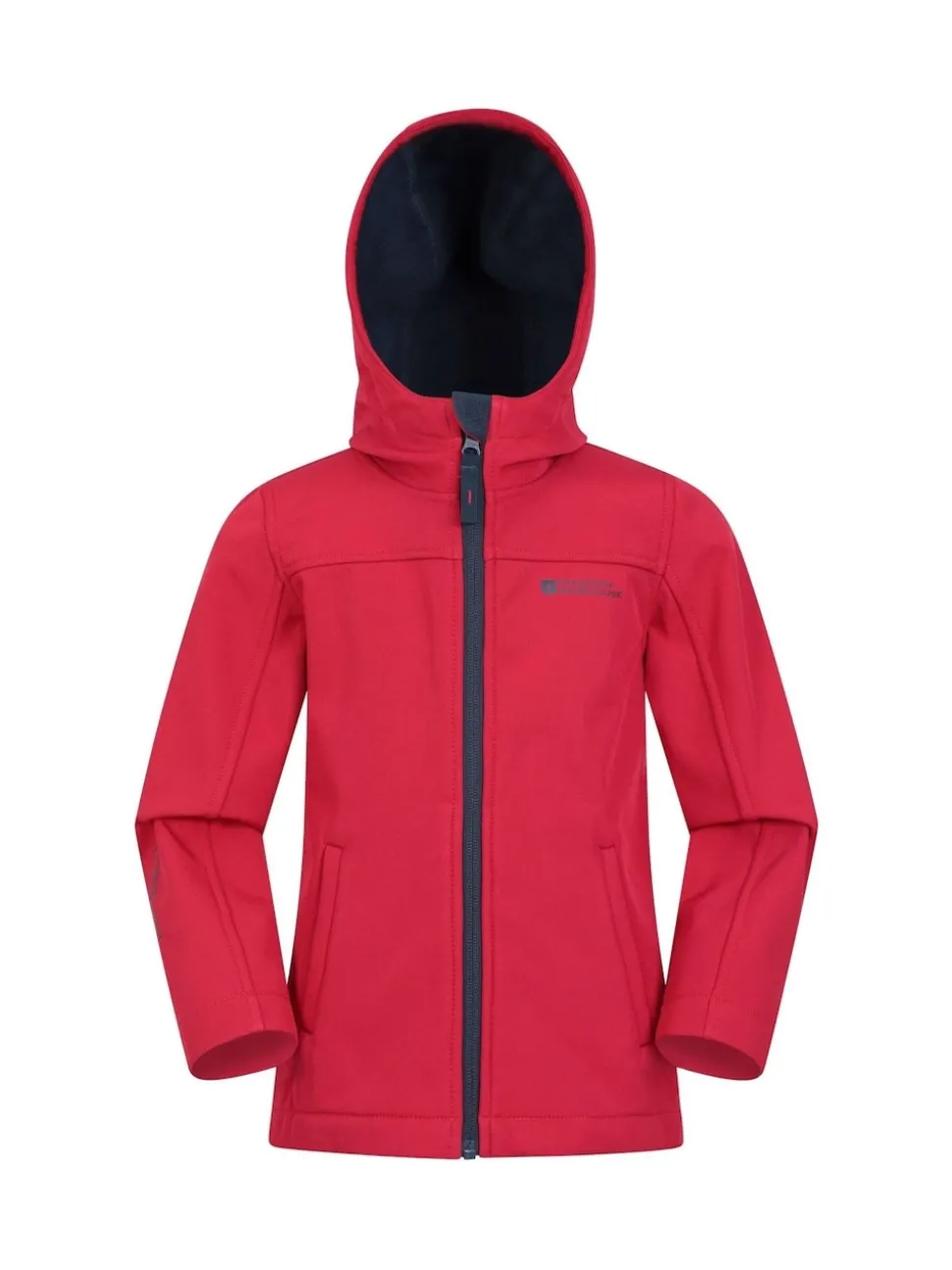 Mountain Warehouse Red Exodus Kids Water Resistant Softshell Jacket