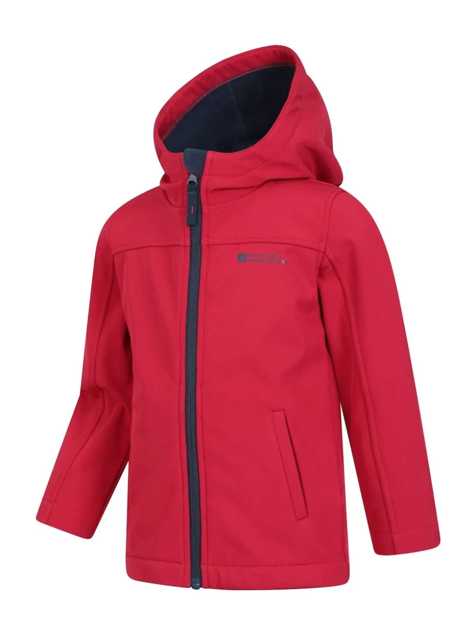 Mountain Warehouse Red Exodus Kids Water Resistant Softshell Jacket