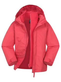 Mountain Warehouse Red Fell Water-Resistant 3 In 1 Jacket