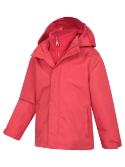 Mountain Warehouse Red Fell Water-Resistant 3 In 1 Jacket