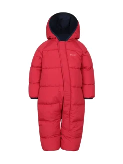 Mountain Warehouse Red Frosty Junior Padded Suit Coat