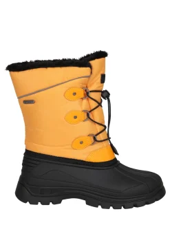 Mountain Warehouse Yellow Whistler Adaptive Snow Boots
