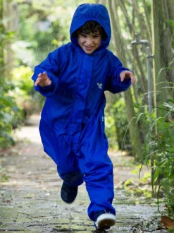 Muddy Puddles Blue Originals Waterproof All-In-One Puddlesuit