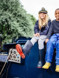 Muddy Puddles Blue Originals Waterproof Over Trousers
