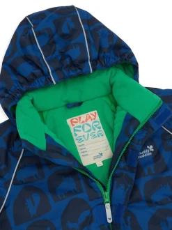 Muddy Puddles Blue Waterproof Kids Ski Jacket