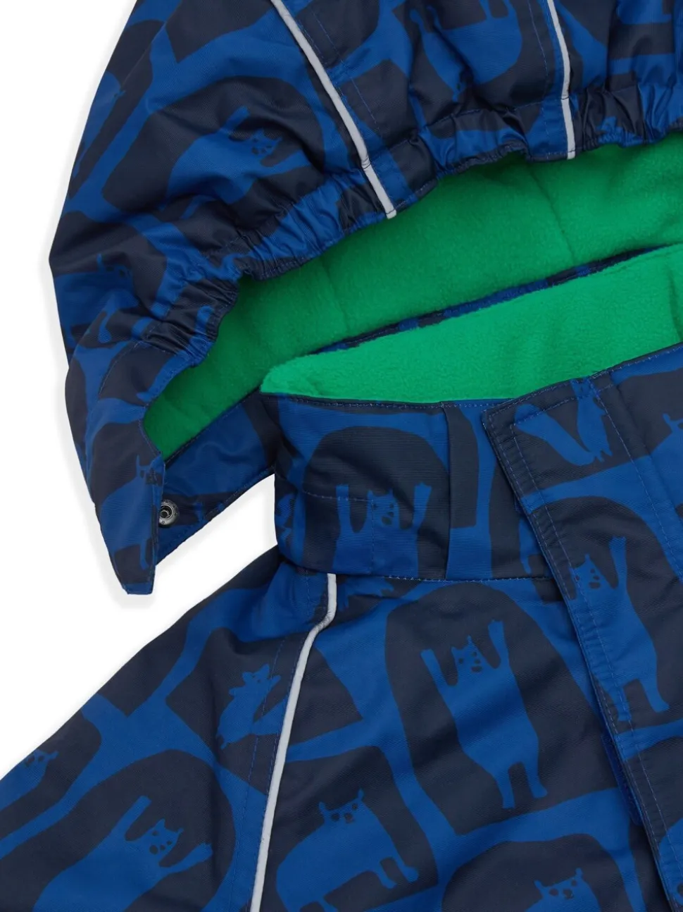 Muddy Puddles Blue Waterproof Kids Ski Jacket