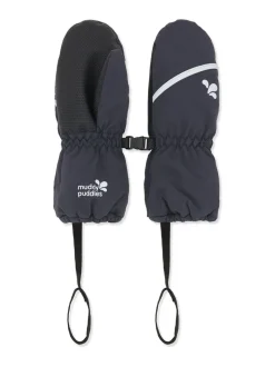 Muddy Puddles Blue Waterproof Kids Ski Mittens