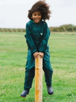 Muddy Puddles Green Originals Waterproof All-In-One Puddlesuit