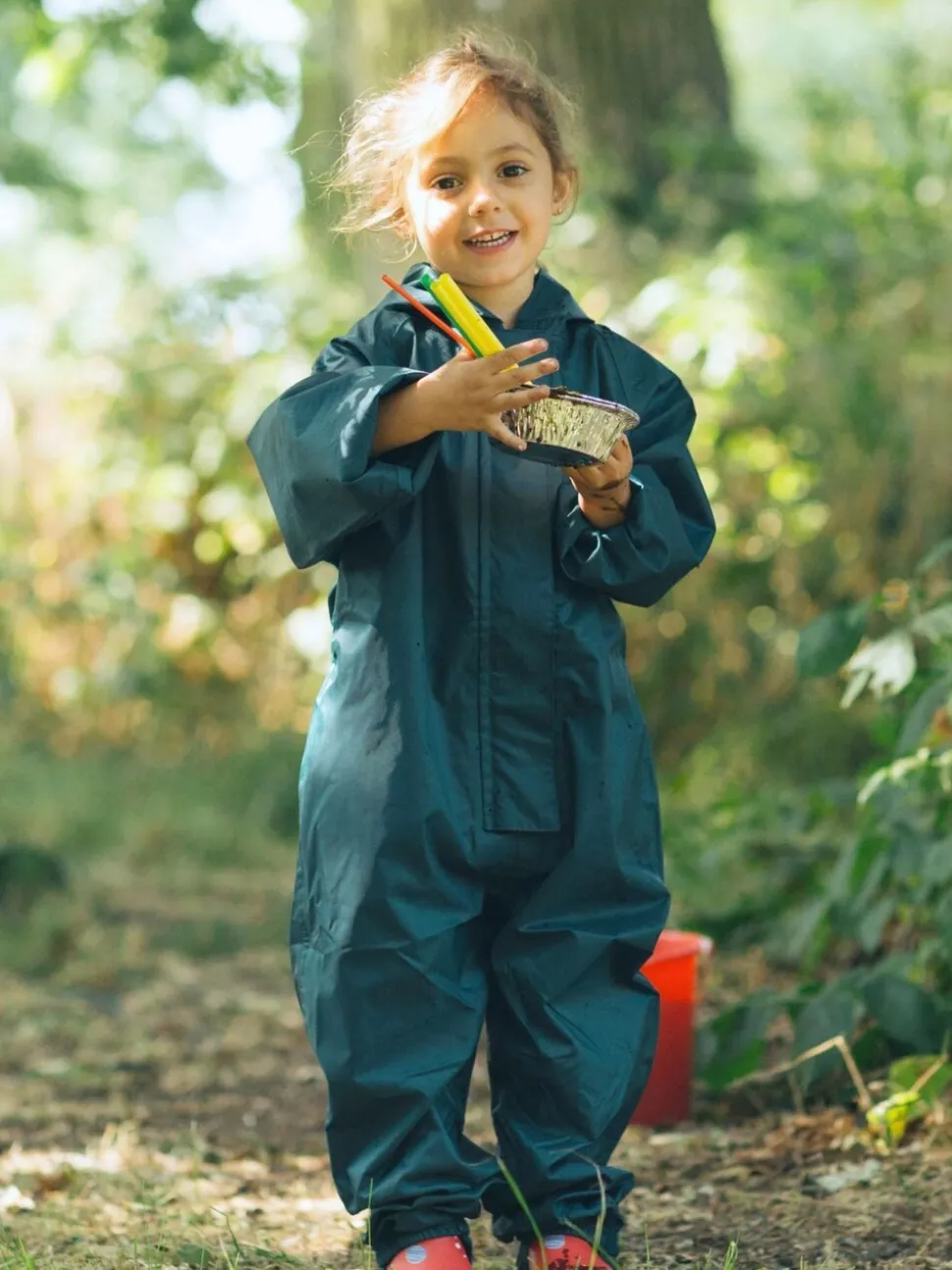 Muddy Puddles Green Originals Waterproof All-In-One Puddlesuit