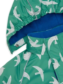 Muddy Puddles Green Waterproof Kids Ski Jacket
