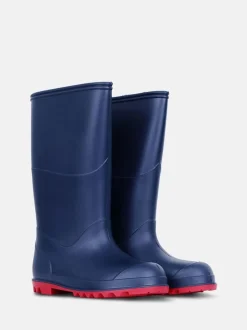 Muddy Puddles Navy Blue Classic Waterproof Wellies