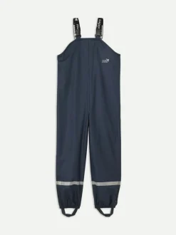 Muddy Puddles Navy Blue Rainy Day Waterproof Dungarees