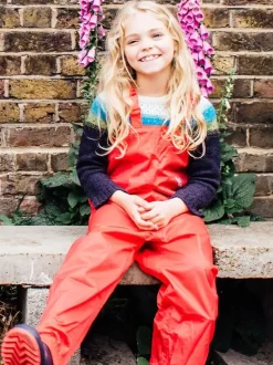 Muddy Puddles Red Originals Waterproof Dungarees