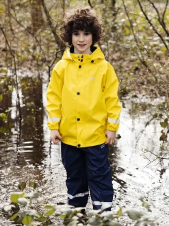 Muddy Puddles Yellow Rainy Day Waterproof Jacket