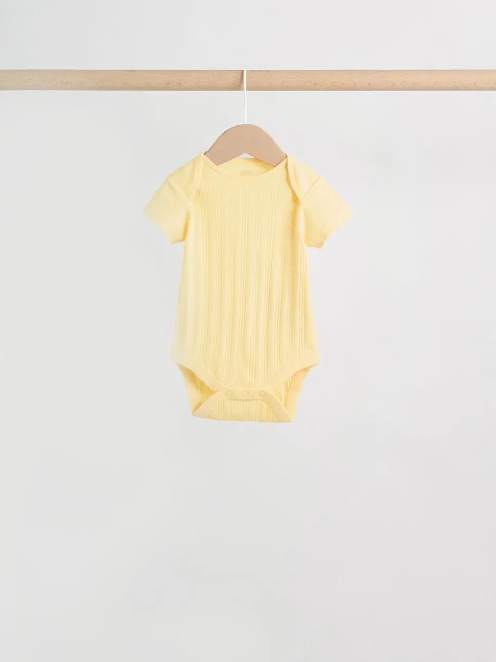 Multi Pastel 5 Pack Short Sleeve Baby Bodysuits