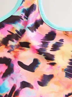 Multi Animal Sports Crop Top (5-16yrs)