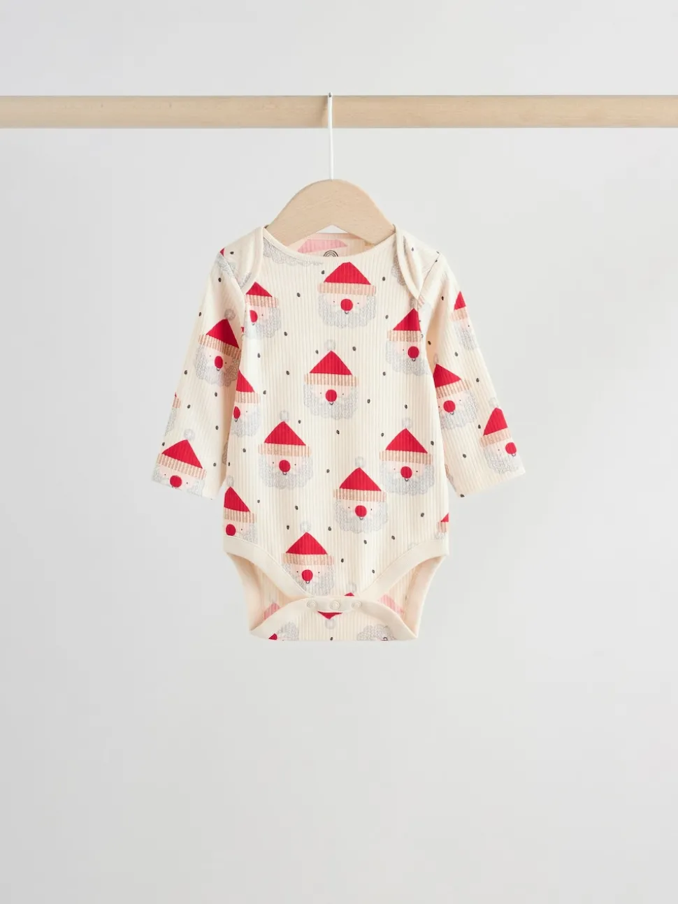 Multi Baby Christmas Bodysuits 3 Pack