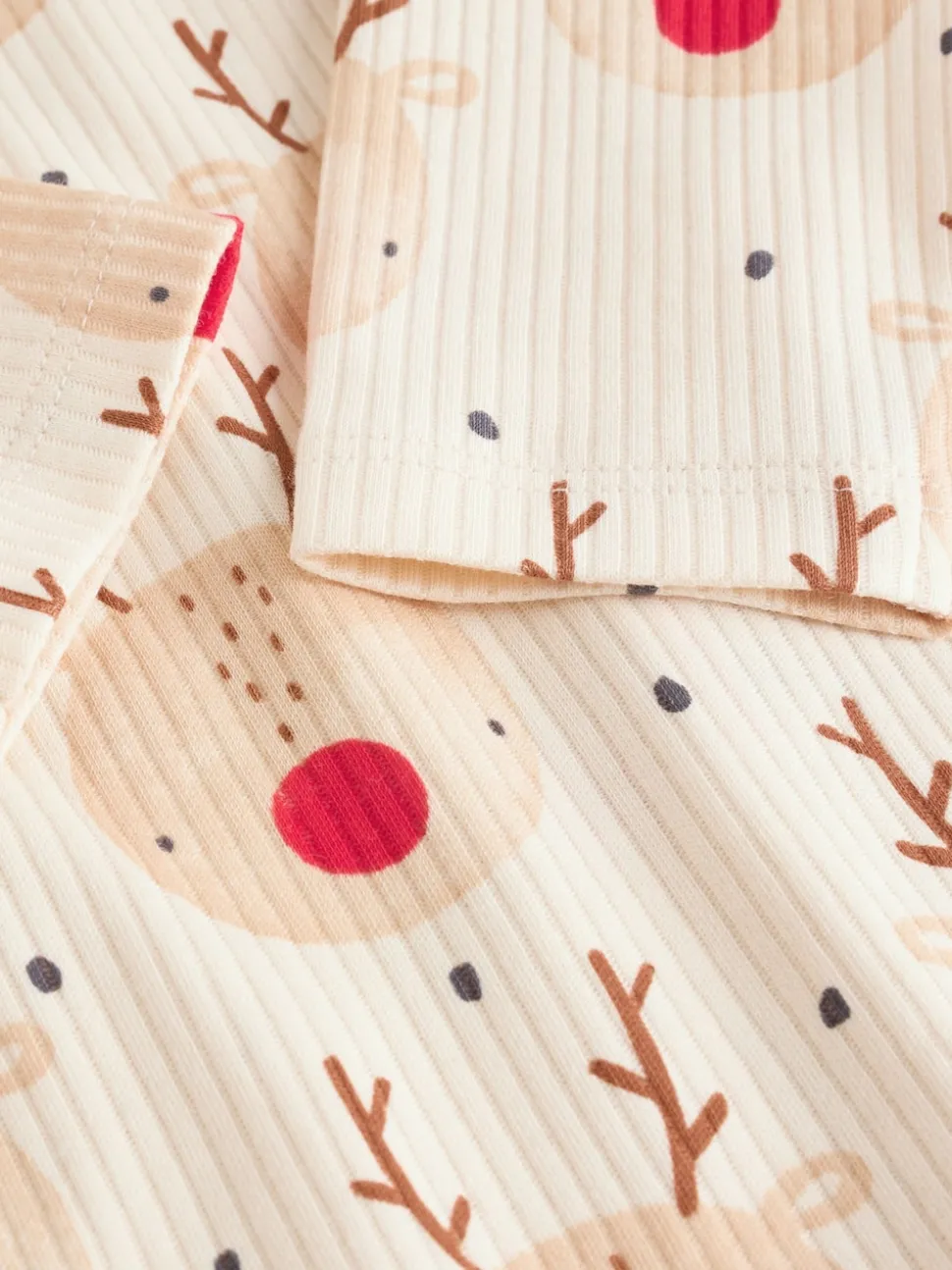 Multi Baby Christmas Bodysuits 3 Pack