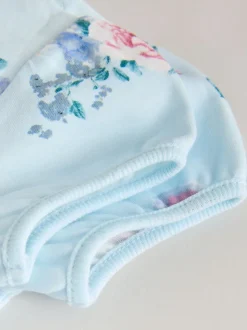Multi Baby Short Sleeve Bodysuits 5 Pack