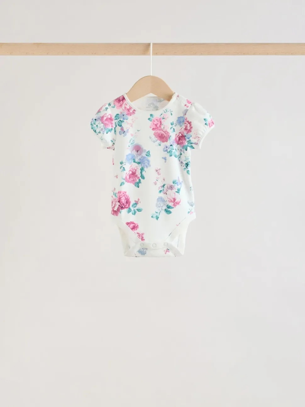 Multi Baby Short Sleeve Bodysuits 5 Pack