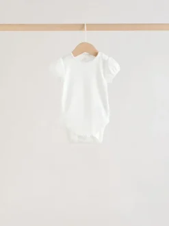 Multi Baby Short Sleeve Bodysuits 5 Pack