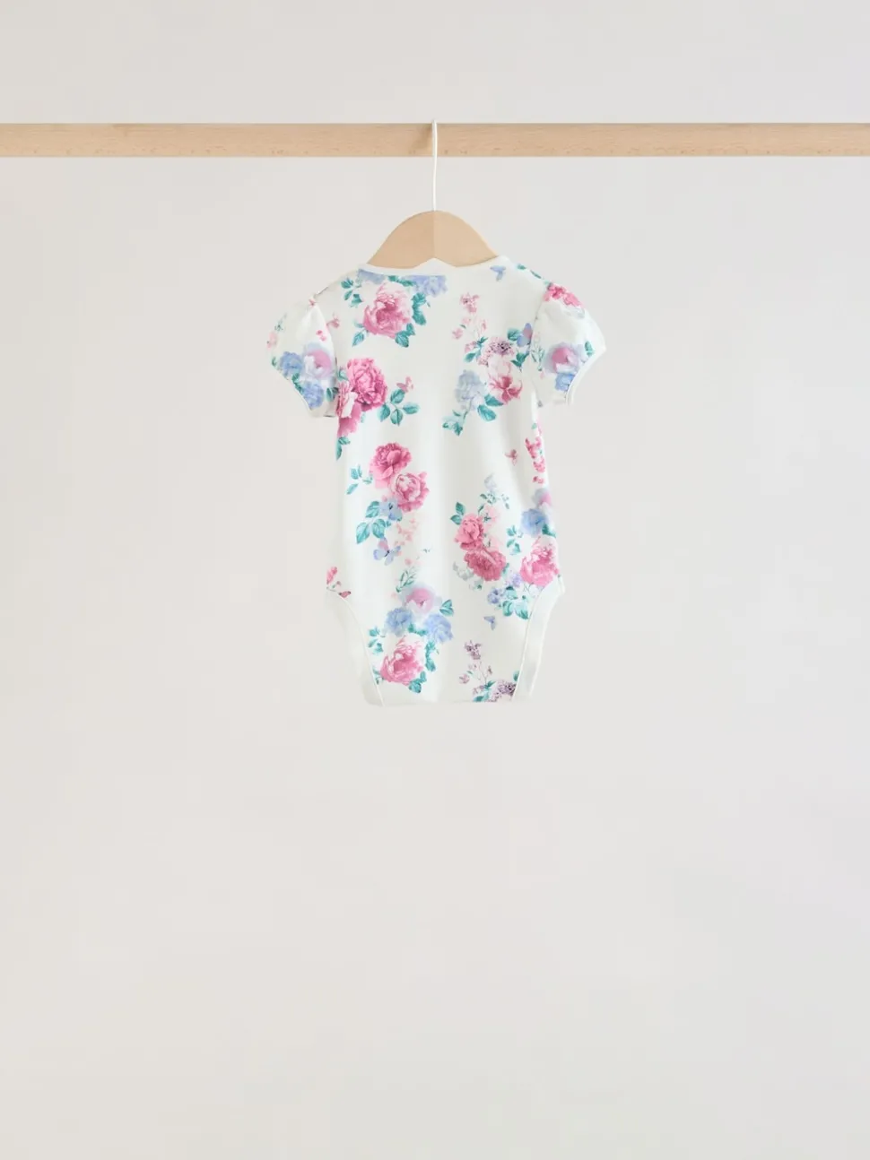 Multi Baby Short Sleeve Bodysuits 5 Pack
