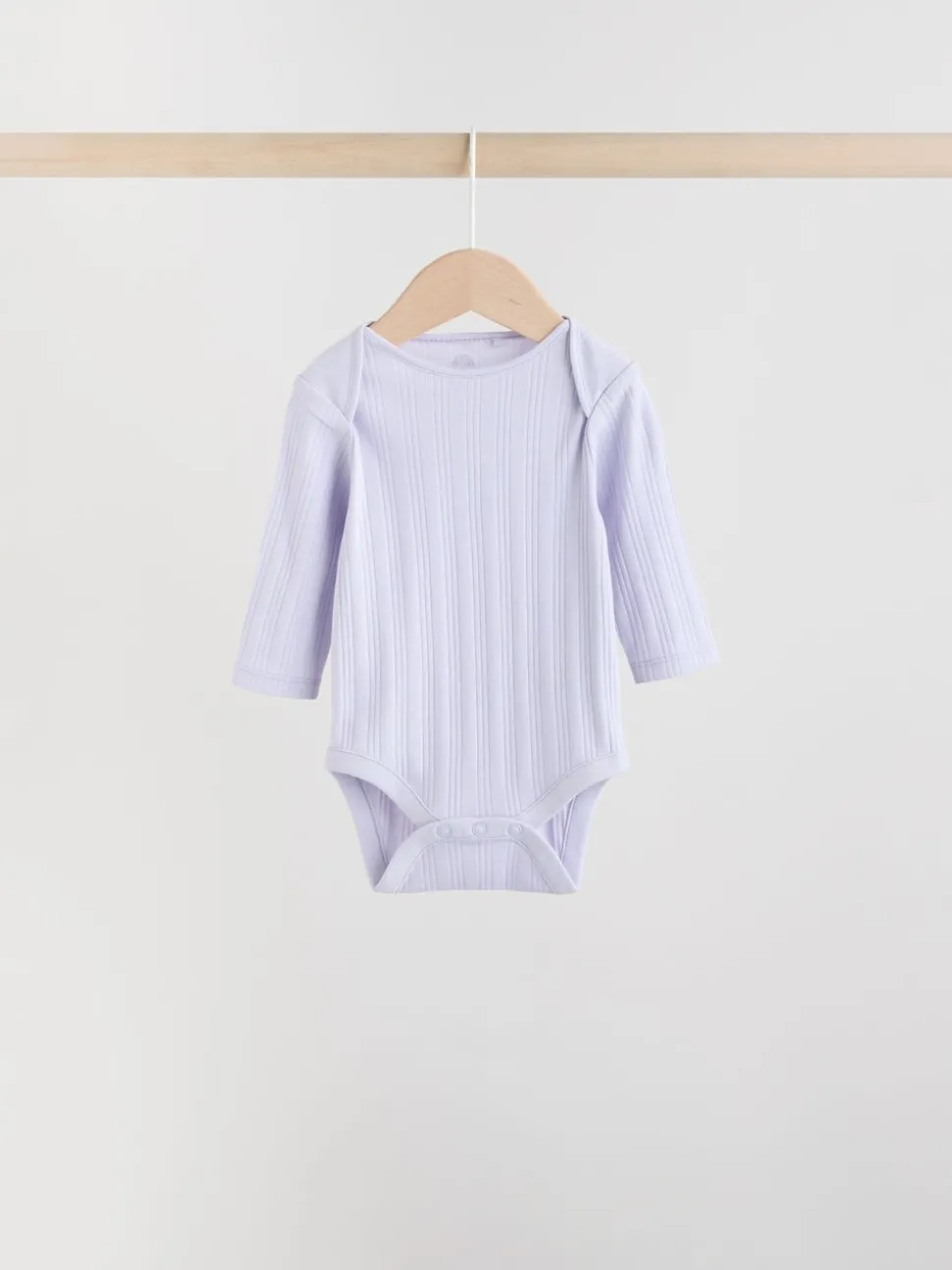 Multi 5 Pack Long Sleeve Baby Bodysuits