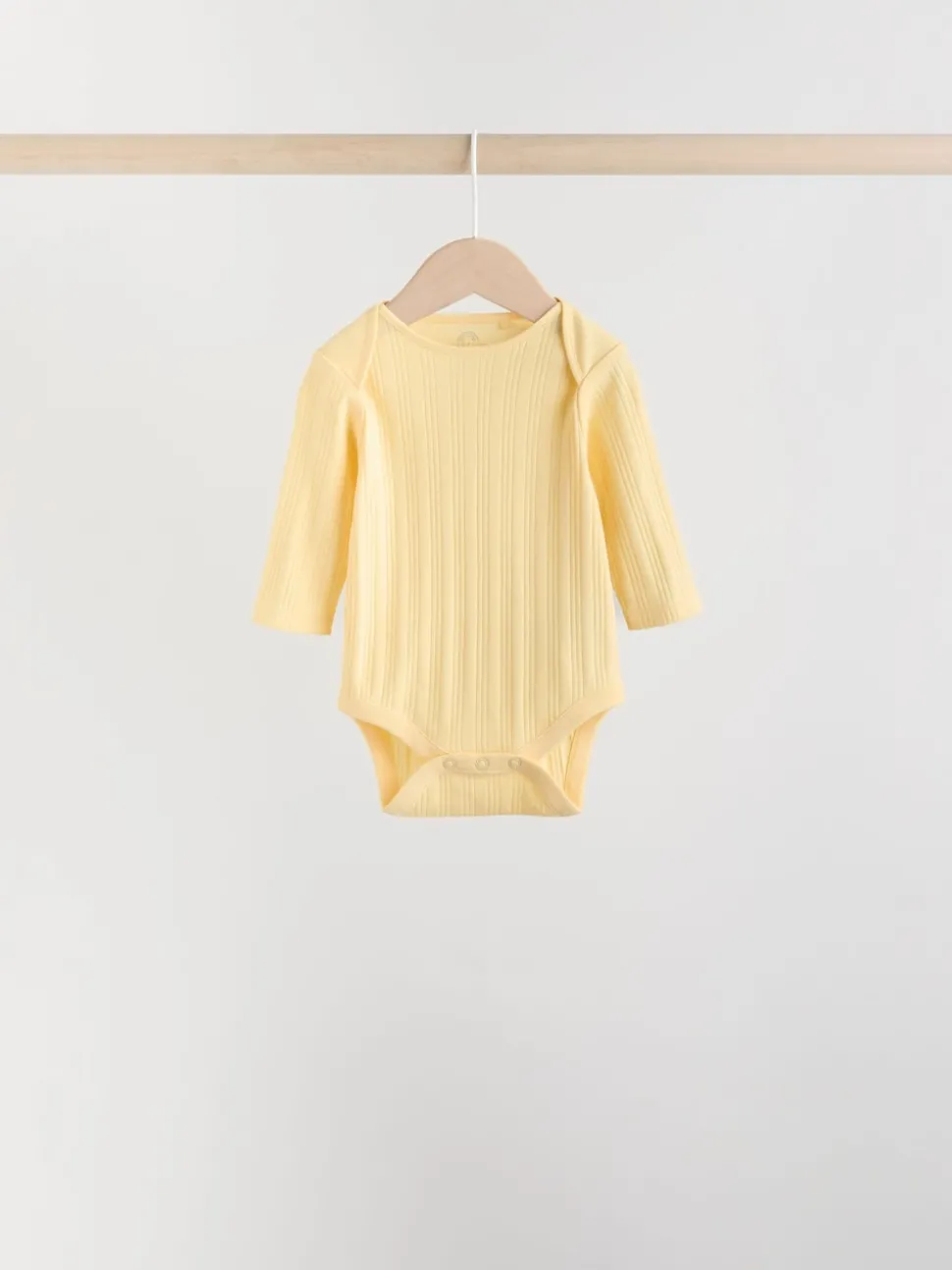 Multi 5 Pack Long Sleeve Baby Bodysuits