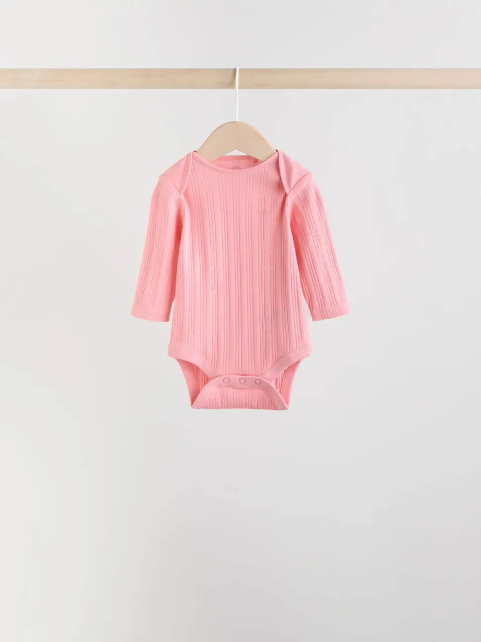 Multi 5 Pack Long Sleeve Baby Bodysuits
