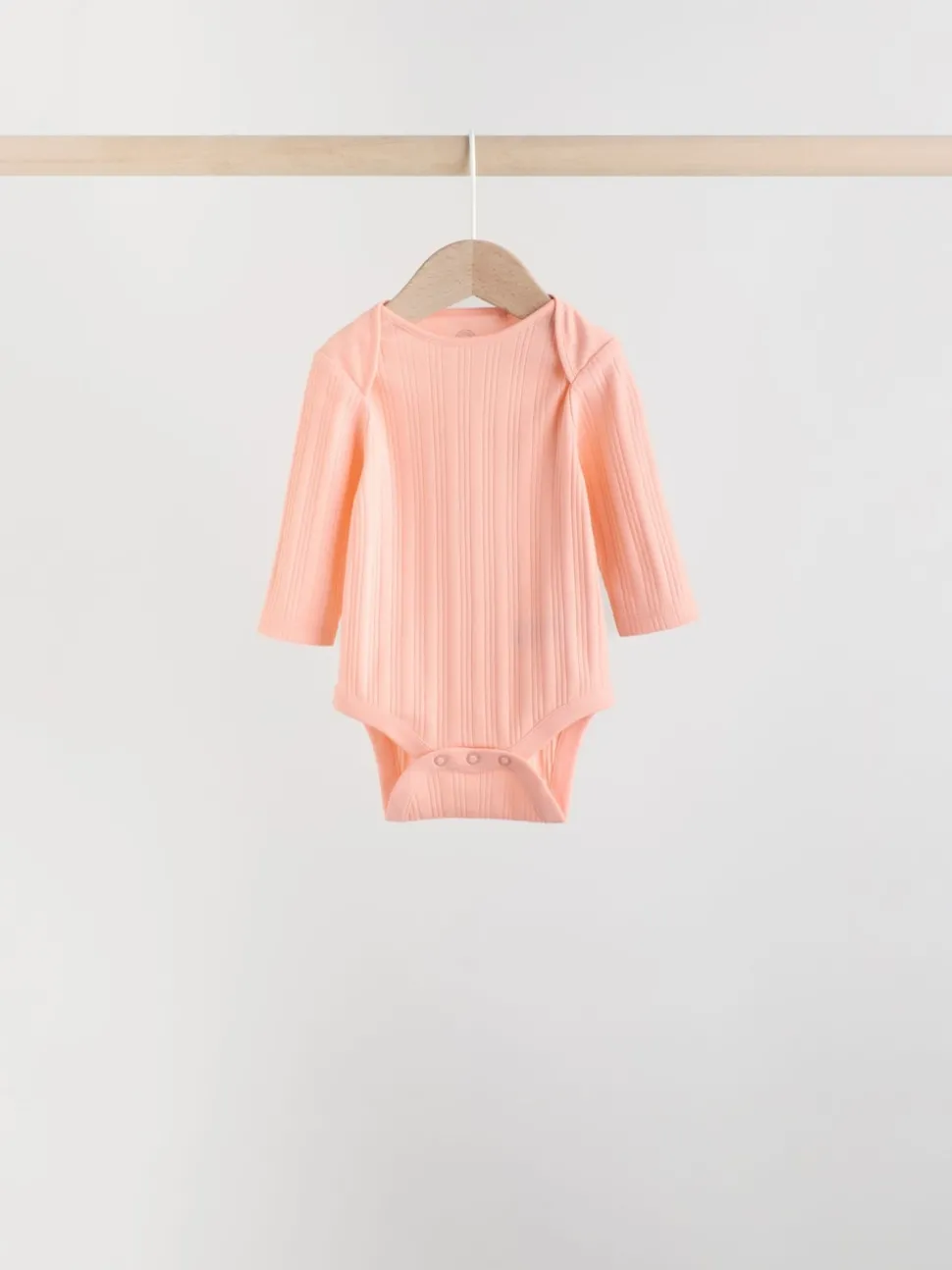 Multi 5 Pack Long Sleeve Baby Bodysuits