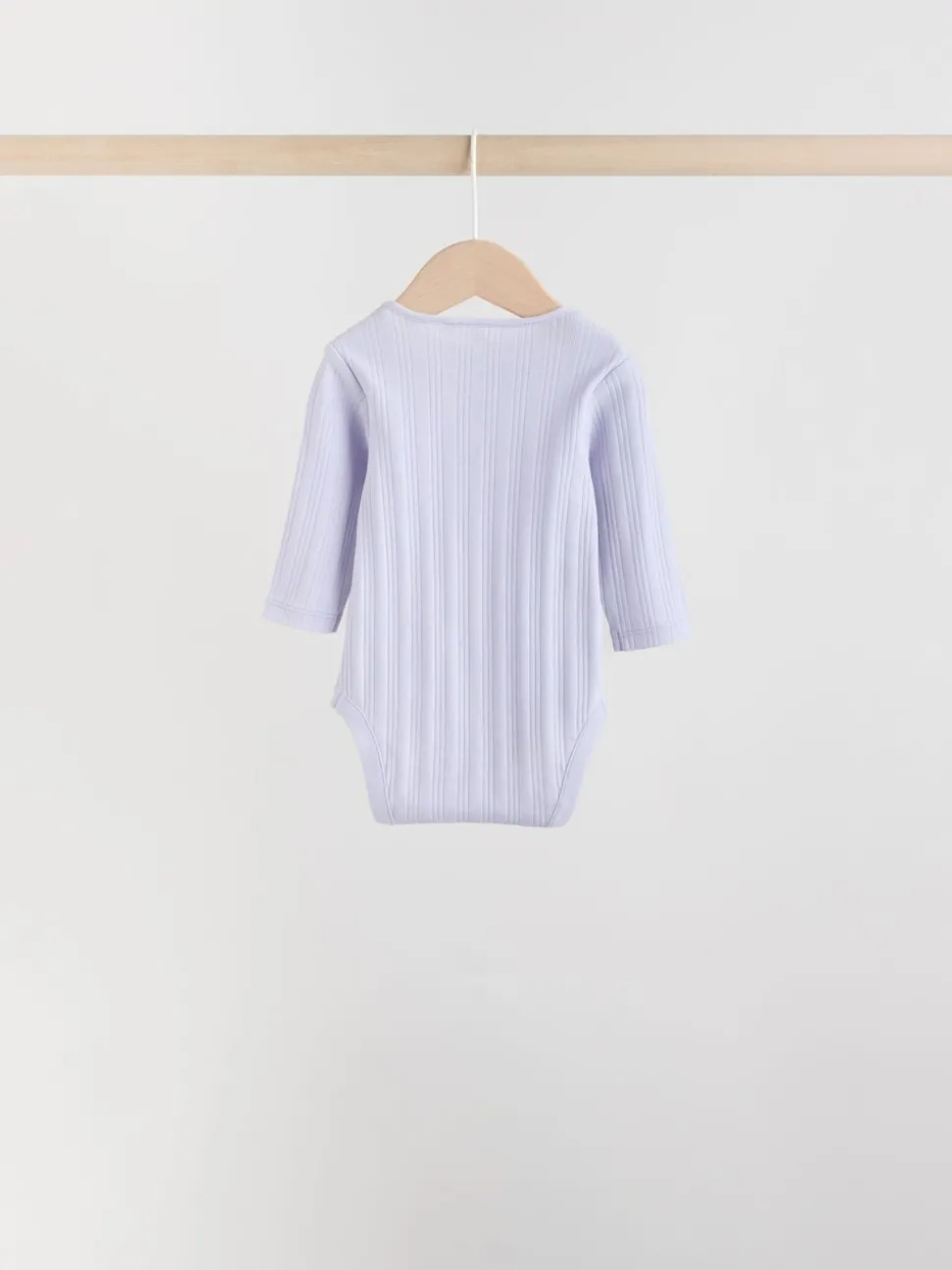 Multi 5 Pack Long Sleeve Baby Bodysuits