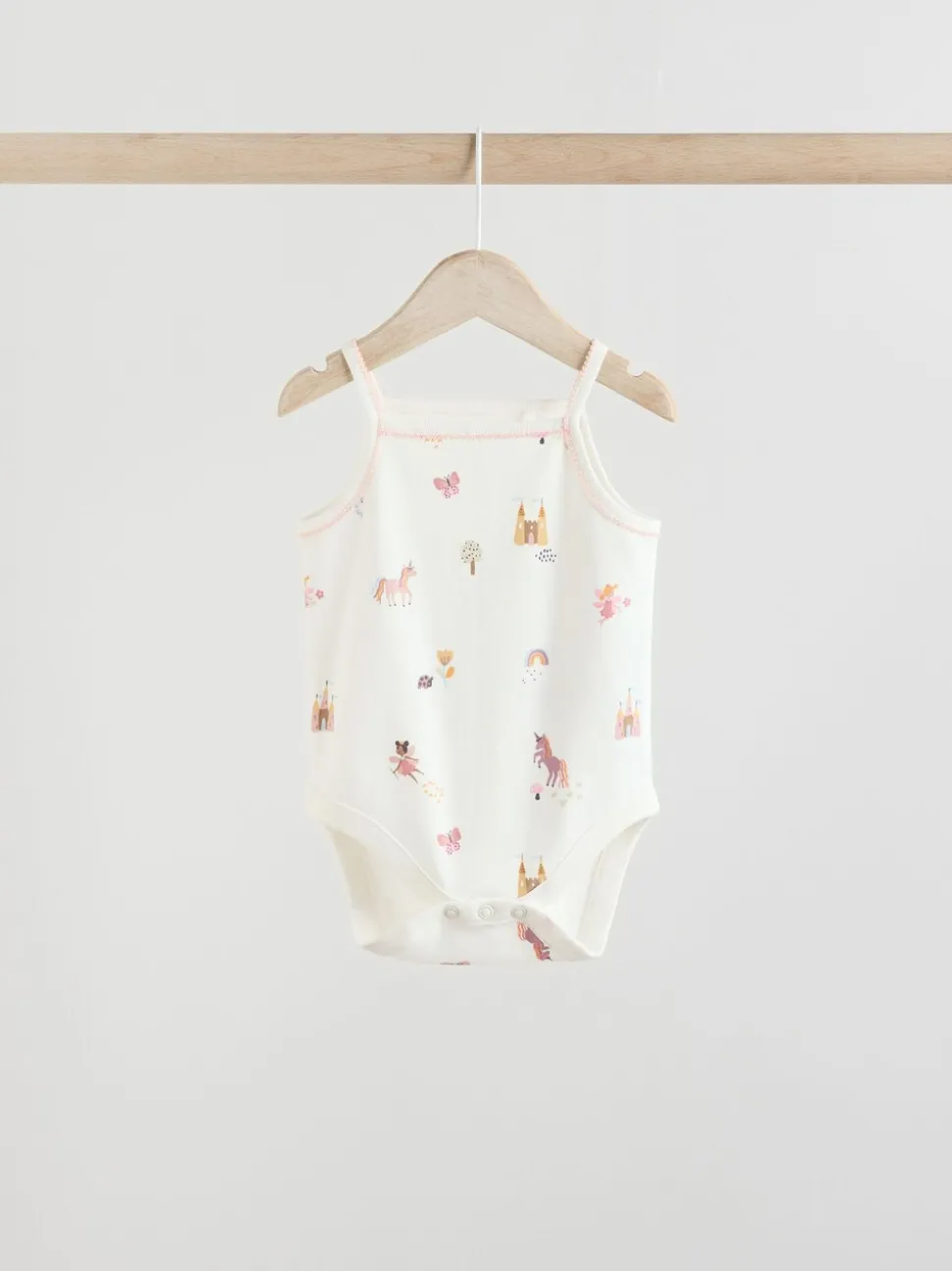Multi 5 Pack Vest Baby Bodysuits
