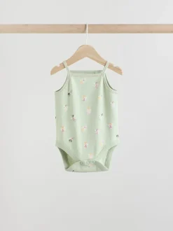 Multi 5 Pack Vest Baby Bodysuits