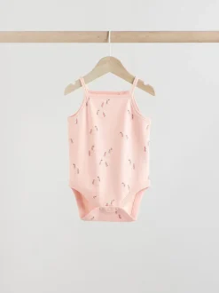Multi 5 Pack Vest Baby Bodysuits