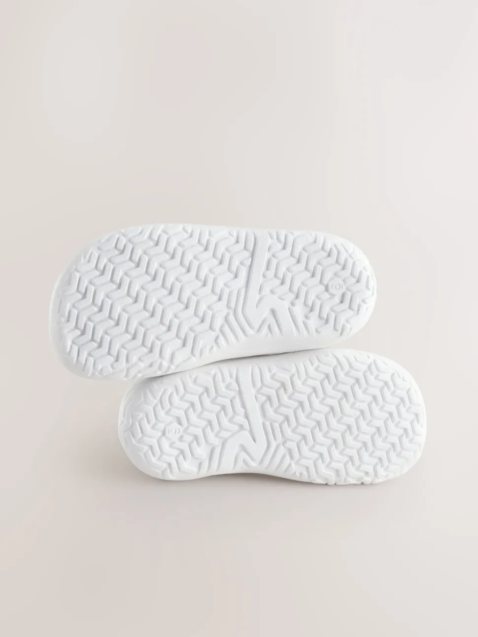 Multi Pastel Barefoot Leather Touch Fastening Trainers