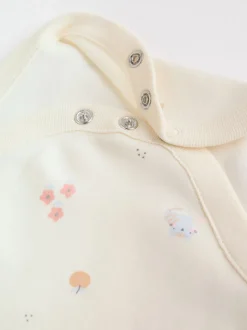 Multi Pastel Character 7 Pack Short Sleeve Baby Bodysuits