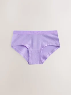 Multi Pastel Hipster Briefs 10 Pack (2-16yrs)
