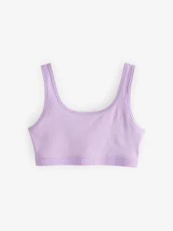 Multi Pastel Scoop Crop Top (5-16yrs)
