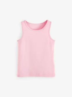 Multi Pastel Vests 5 Pack (1.5-16yrs)