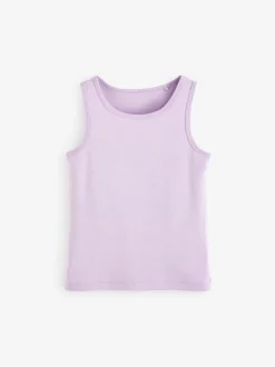 Multi Pastel Vests 5 Pack (1.5-16yrs)