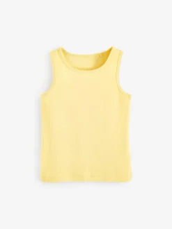 Multi Pastel Vests 5 Pack (1.5-16yrs)