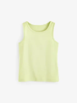 Multi Pastel Vests 5 Pack (1.5-16yrs)