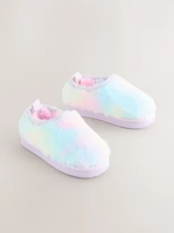 Multi Rainbow Shoot Slippers