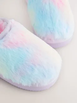 Multi Rainbow Shoot Slippers
