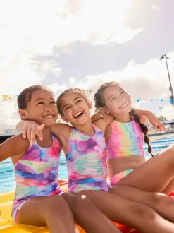 Multi Sports Cross Back Swimsuit (3-16yrs)