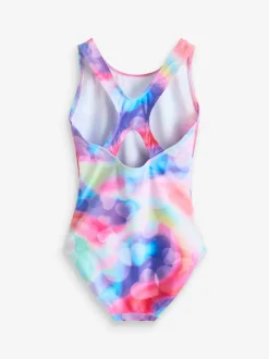 Multi Sports Cross Back Swimsuit (3-16yrs)